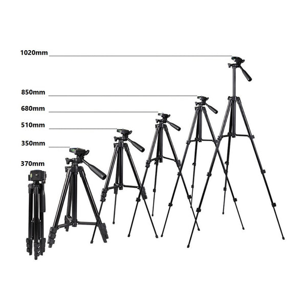 1.02M Lightweight Professional Phone Tripod