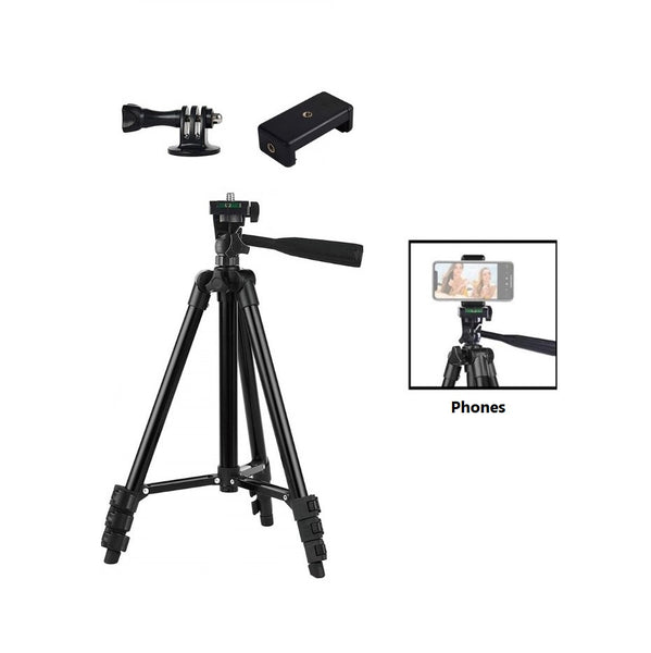 1.02M Lightweight Professional Phone Tripod