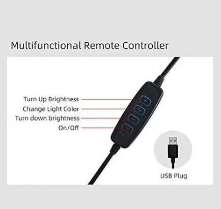 10" LED Ring Light & 1.9M Tripod Stand for Cameras