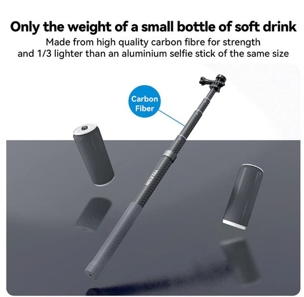 3 Meter Carbon Fibre Camera Selfie Stick (3rd Generation)