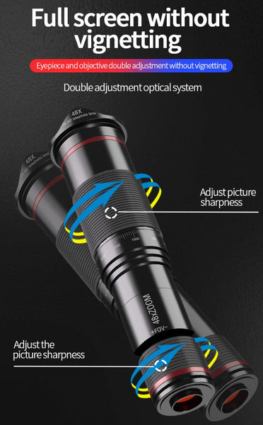 48x Zoom Telephoto Phone Lens