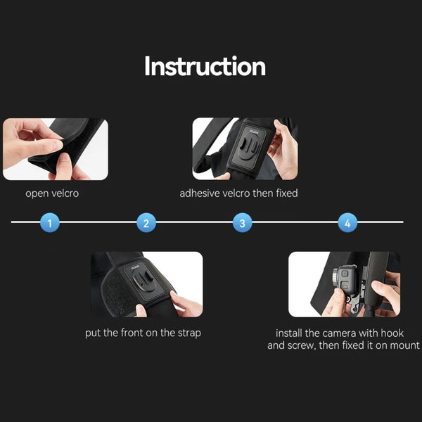 Backpack Strap 360 Camera Mount