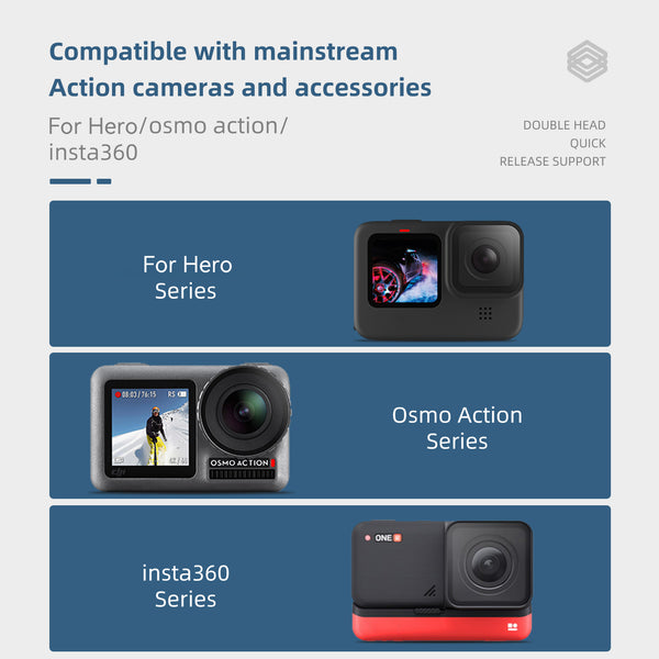 Backpack Strap 360 Mount for GoPro