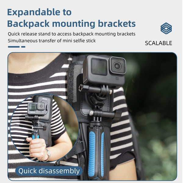 Backpack Strap 360 Camera Mount