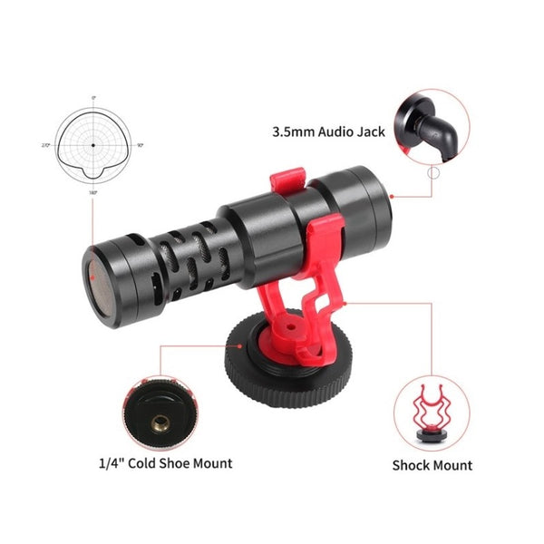 Cold Shoe Compact Microphone