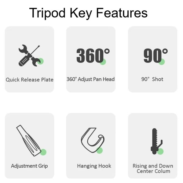 63cm Heavy Duty Professional Camera Tripod