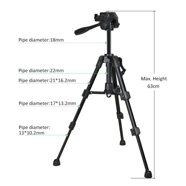 63cm Heavy Duty Professional Camera Tripod