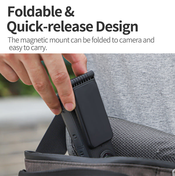 Magnetic Mount Base for Insta360 X4 / X5