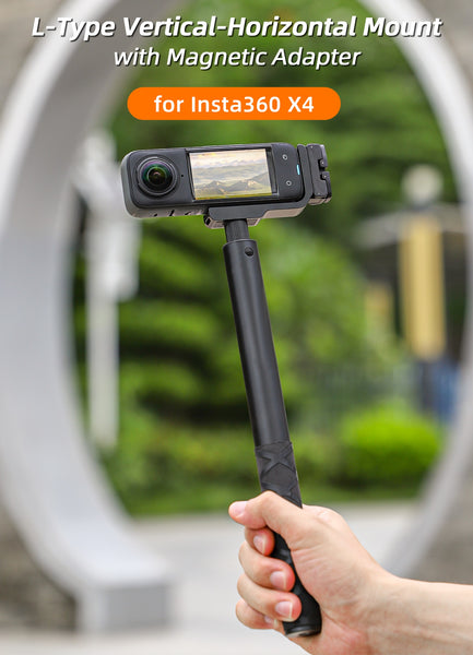 Magnetic Fork Bracket Adapter for Insta360 X5 / X4 / X4 Air