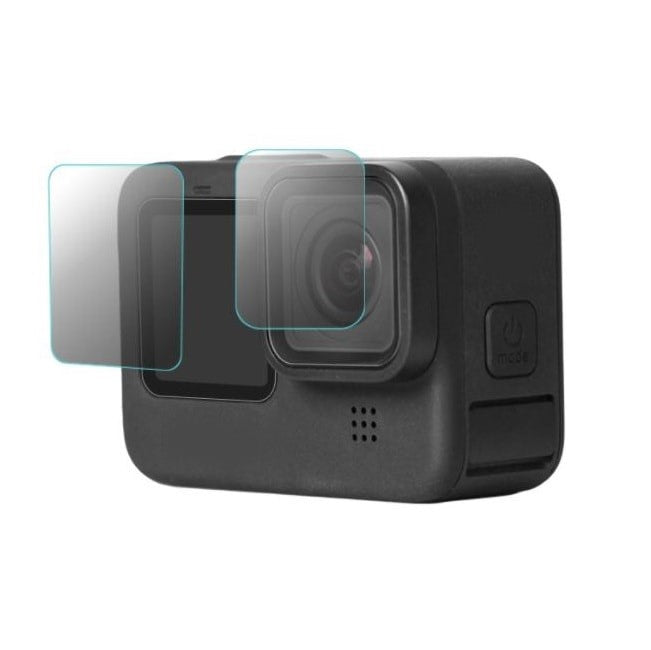 Set 9 Protezioni Schermo Per GoPro Hero 12/11/10/9 - Vetro Temperato Set 9 Protezioni Schermo Per GoPro Hero 12/11/10/9 - Vetro Temperato