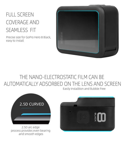 Screen & Lens Protector for GoPro Hero 8