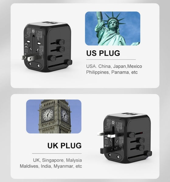 Universal Travel Adapter for Insta360