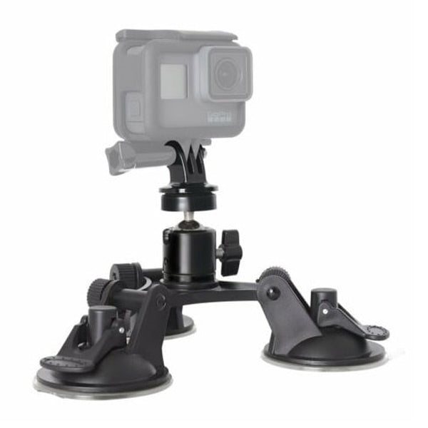 Triple Suction Cup Camera Mount