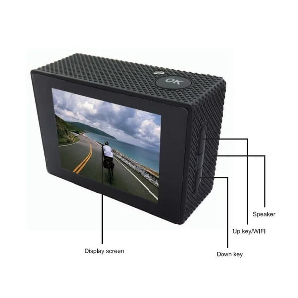 CamGo 4K HD Wifi Sports Action Camera