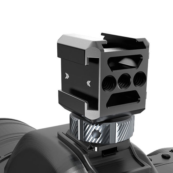 Three Head Cold Shoe Camera Expansion Bracket