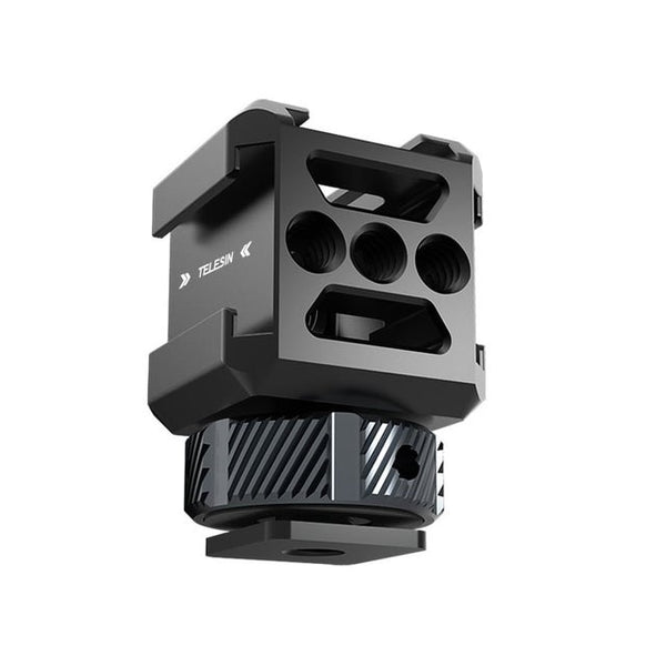 Three Head Cold Shoe Camera Expansion Bracket