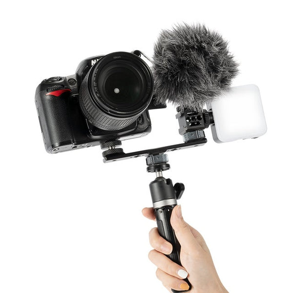 Parallel Cold Shoe Camera Expansion Bracket