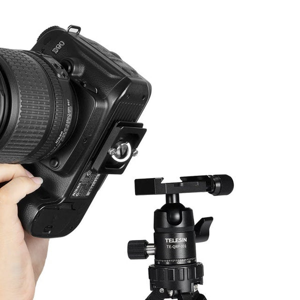 Mini Ball Head Quick Release Camera Plate