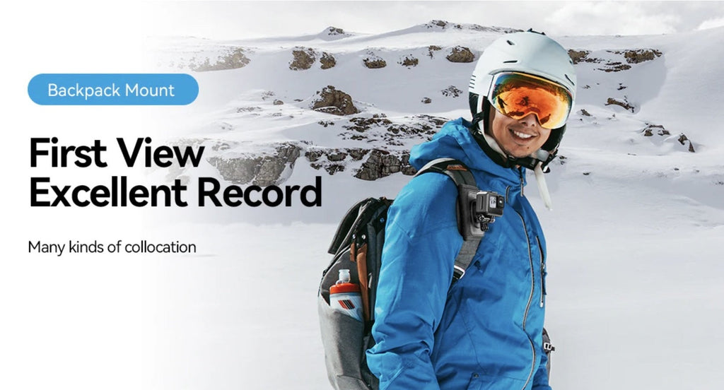 The Backpack Strap 360 Mount - Hands Free Stability for Every Adventure