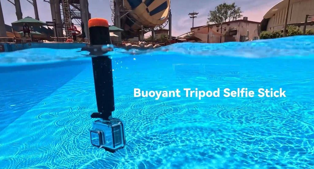 The Floating Selfie Stick with Tripod - Built for Adventure