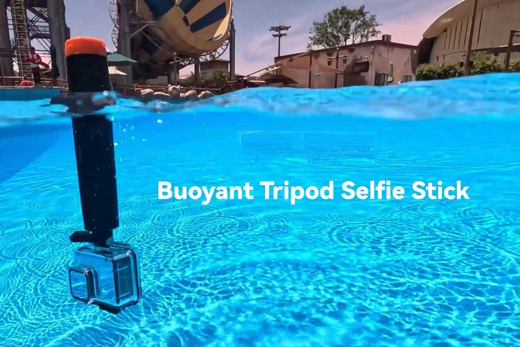The Floating Selfie Stick with Tripod - Built for Adventure