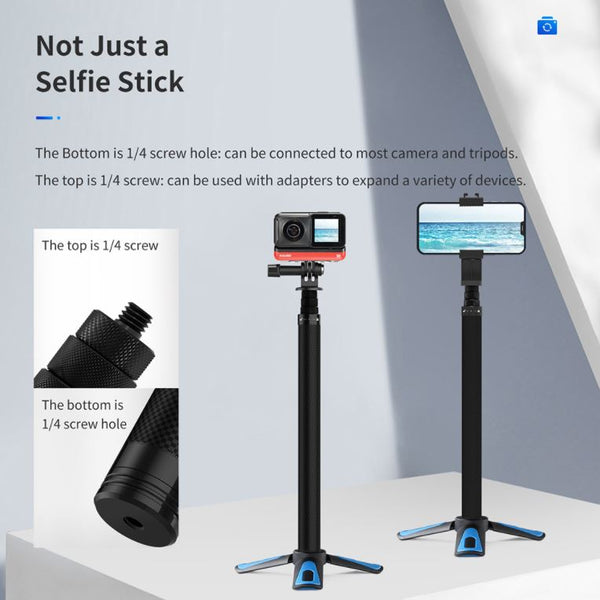 1.16 Meter Carbon Fibre Phone Selfie Stick