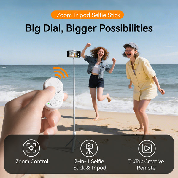 1.3m Phone Tripod & Selfie Stick