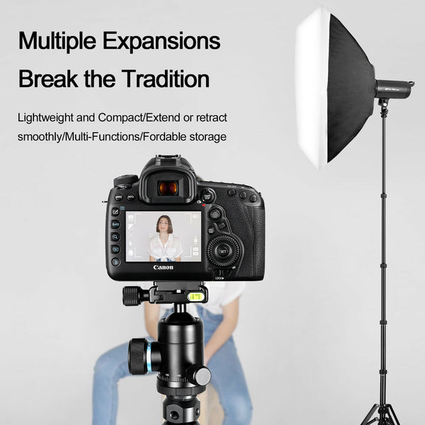 1.7M Reverse Foldable Camera Tripod
