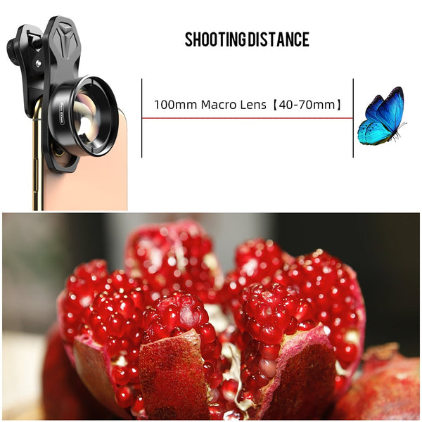 100mm HD Macro Phone Lens