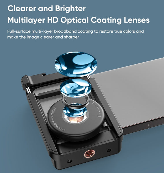 100x Microscope Phone Lens