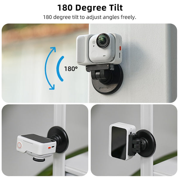 180 Magnetic Base Mount for insta360 GO Ultra