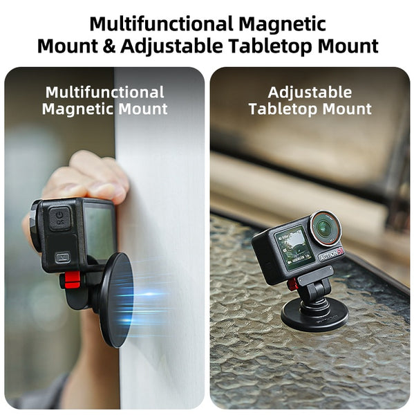 180 Magnetic Base Mount for Osmo Action 5 4 3 2 / Osmo 360