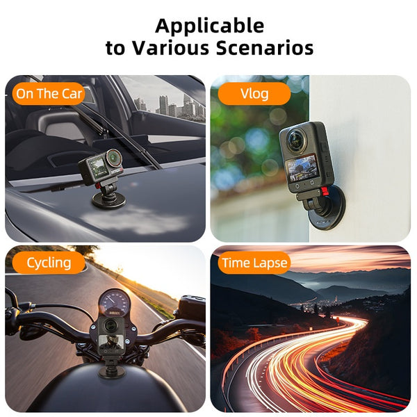 180 Magnetic Base Mount for Osmo Action 5 4 3 2 / Osmo 360