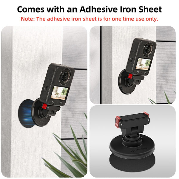 180 Magnetic Base Mount for Osmo Action 5 4 3 2 / Osmo 360