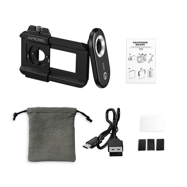 200x Microscope Phone Lens