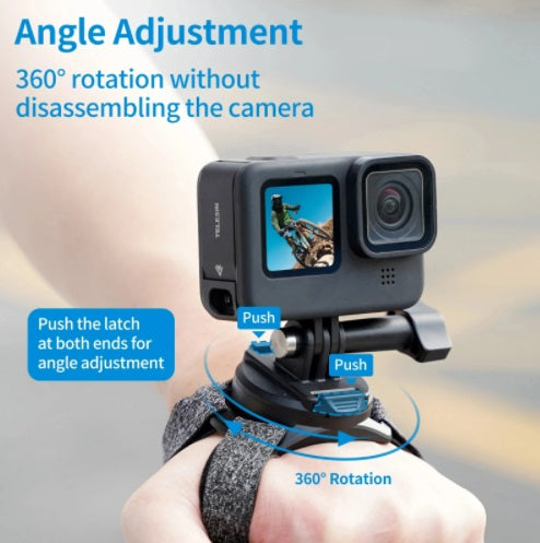 360 Rotating Wrist Hand Strap for GoPro