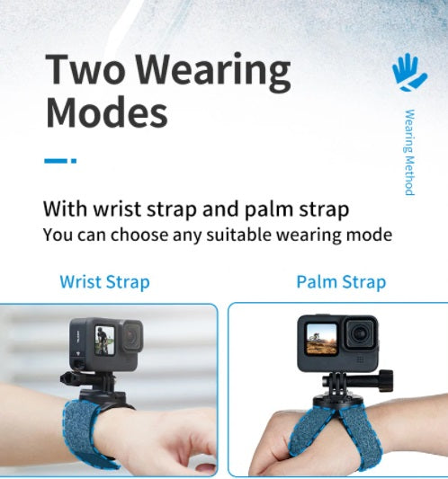 360 Rotating Wrist Hand Strap for GoPro