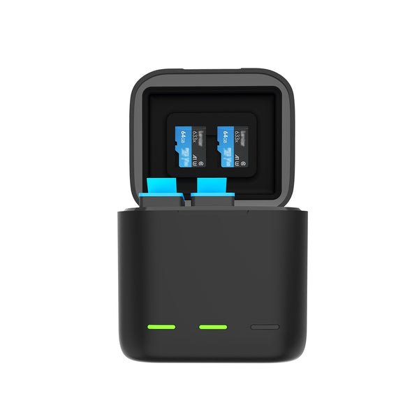 3 Channel Storage Battery Charger Box for GoPro Mission 1 Series