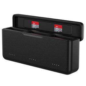 3 Channel Storage Battery Charger Box for Osmo Action 5 Pro