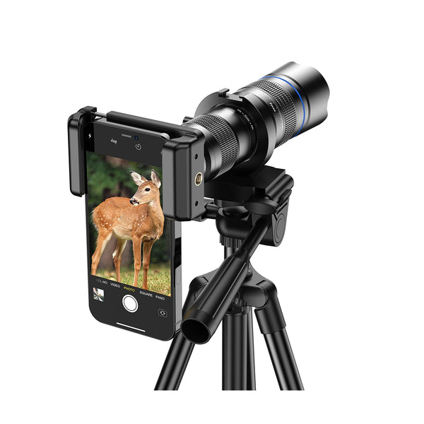 20-40x Zoom Telephoto Phone Lens with Professional Tripod