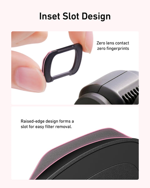 4 in 1 Filter Lens Set for Osmo Pocket 4 / Osmo Pocket 3