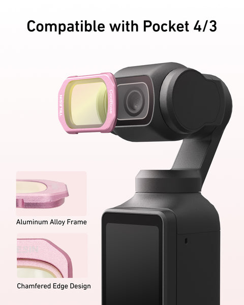 4 in 1 Filter Lens Set for Osmo Pocket 4 / Osmo Pocket 3