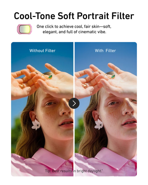 4 in 1 Filter Lens Set for Osmo Pocket 4 / Osmo Pocket 3