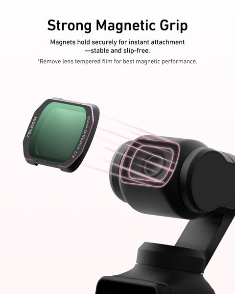 4 in 1 Filter Lens Set for Osmo Pocket 4 / Osmo Pocket 3