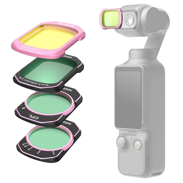 4 in 1 Filter Lens Set for Osmo Pocket 4 / Osmo Pocket 3