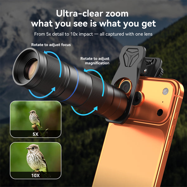 5-10x Zoom Telephoto Phone Lens