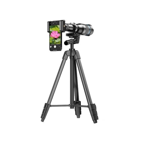 60x Zoom Telephoto Phone Lens with Professional Tripod