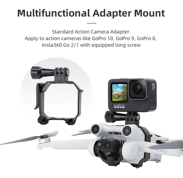 Mini 3 Pro Mounting Bracket for GoPro