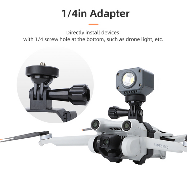 Action Camera Mounting Bracket for Mini 3 Pro