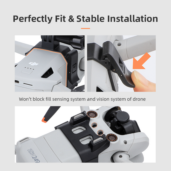 Action Camera Mounting Bracket for Mini 3 Pro